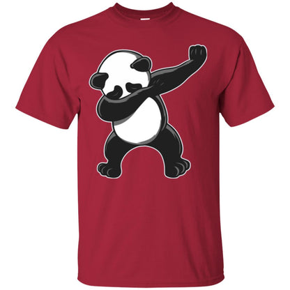 Funny Panda Dab T-shirt Cute Dabbing Panda Cardinal