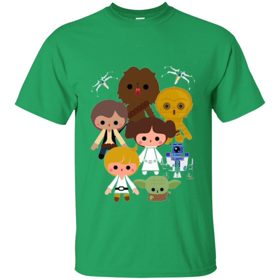 Film T-shirt Cute Kawaii Style Heroes Graphic Irish Green