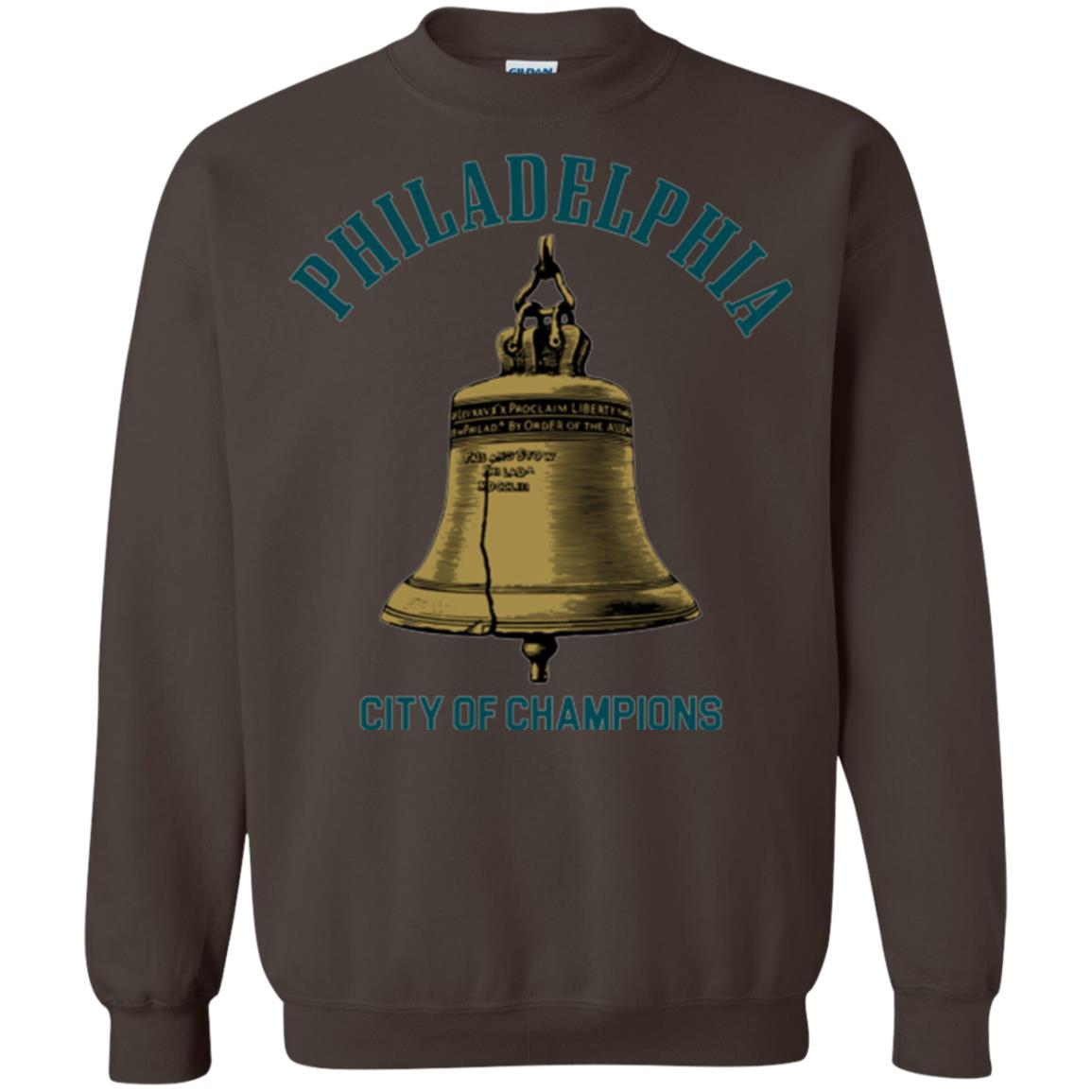 Football T-shirt Philadelphia City Of Champions Dark Chocolate