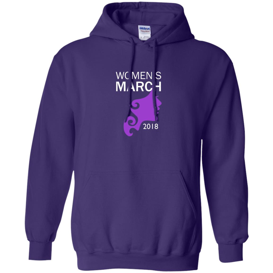 Women's March 2018 T-shirt Purple