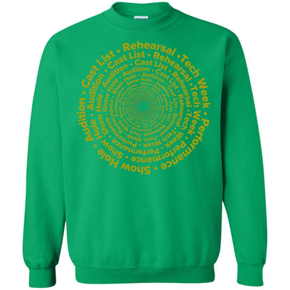 Actor T-shirt Circle Of Life Stages Irish Green
