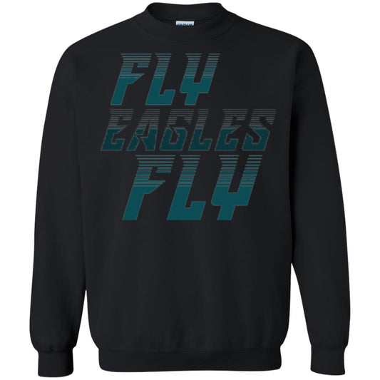 Football Lover T-shirt Fly Eagles Fly Black