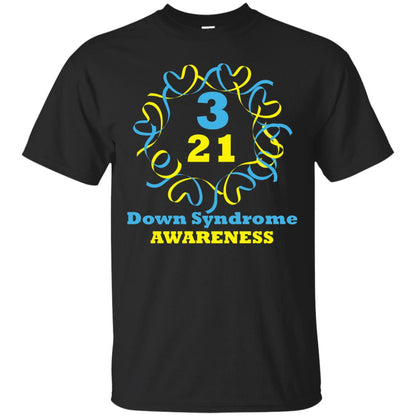 Down Syndrome Awareness T Shirt Black