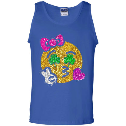 Emoji Kiss Heart Princess St. Patrick_s Day T-shirt Royal