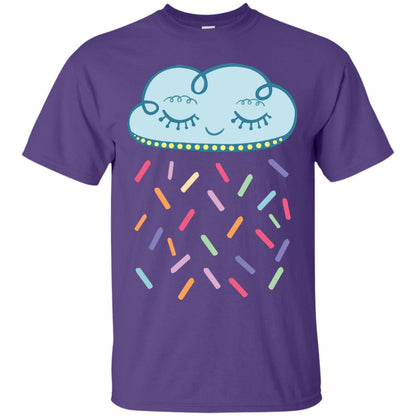 Raining Sprinkles Cloud Shirt Purple