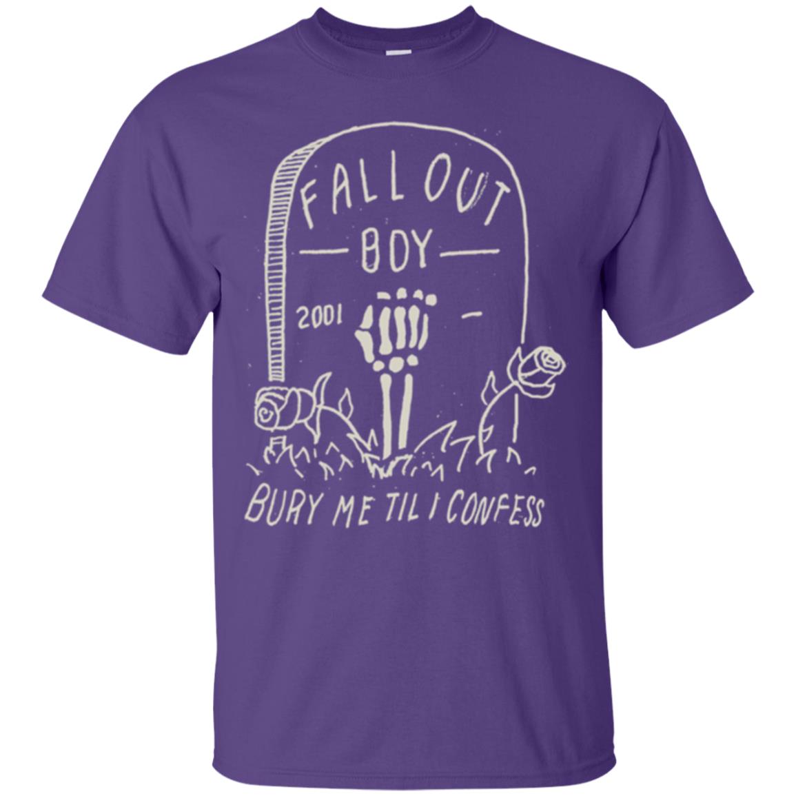 Fall Out Boy Bury Me Till I Confess T-shirt Purple