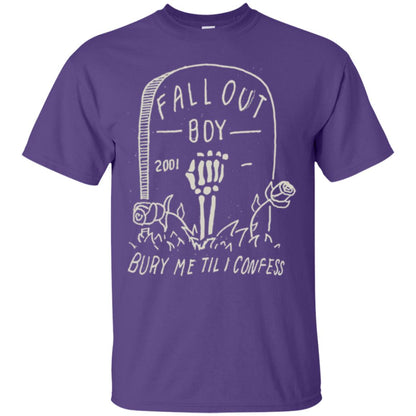 Fall Out Boy Bury Me Till I Confess T-shirt Purple