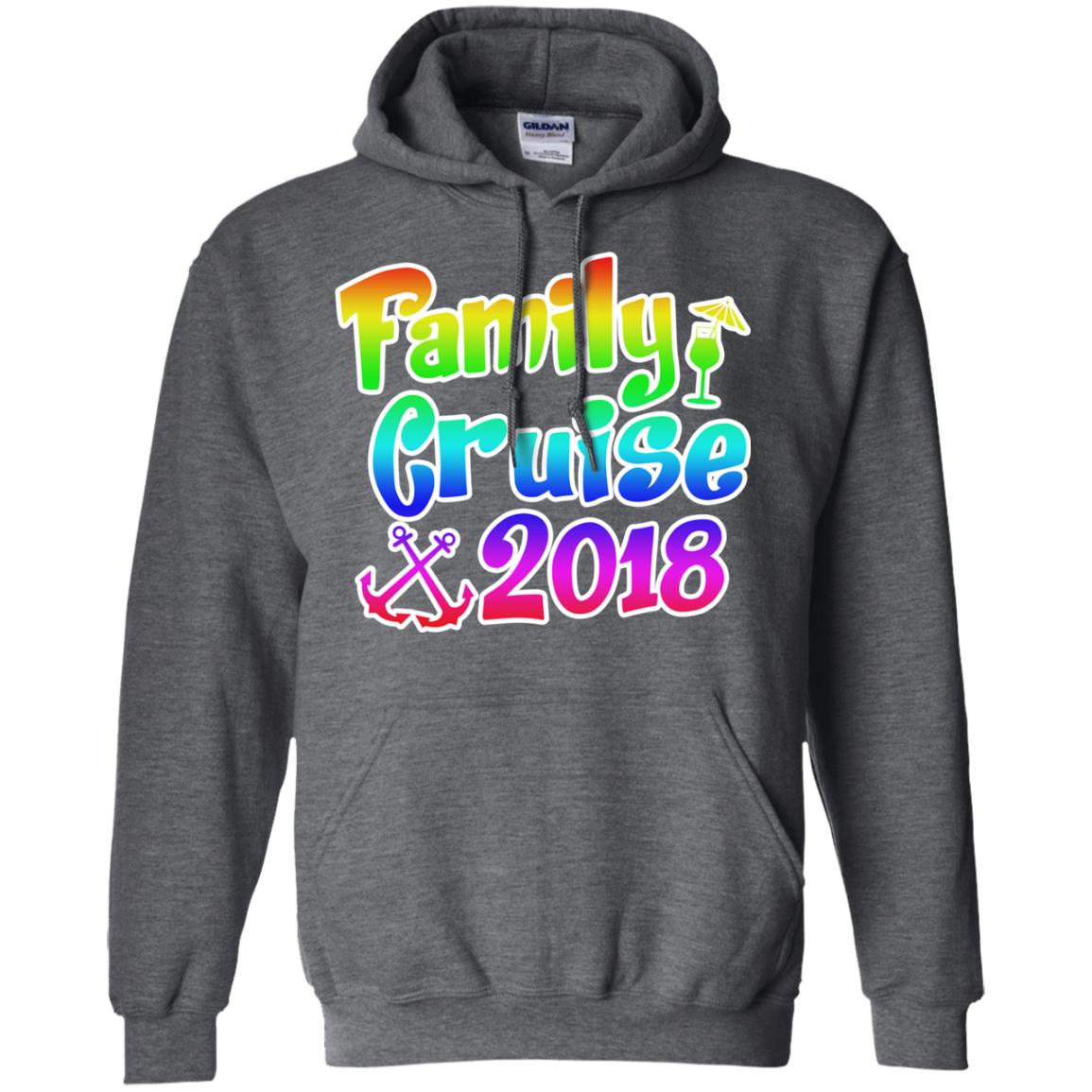 Family T-shirt Cruise 2018 Dark Heather
