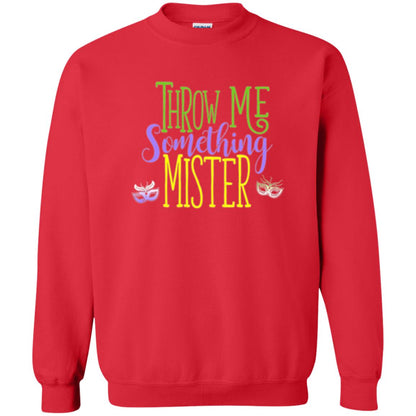 Throw Me Something Mister Mardi Gras T-shirt Red