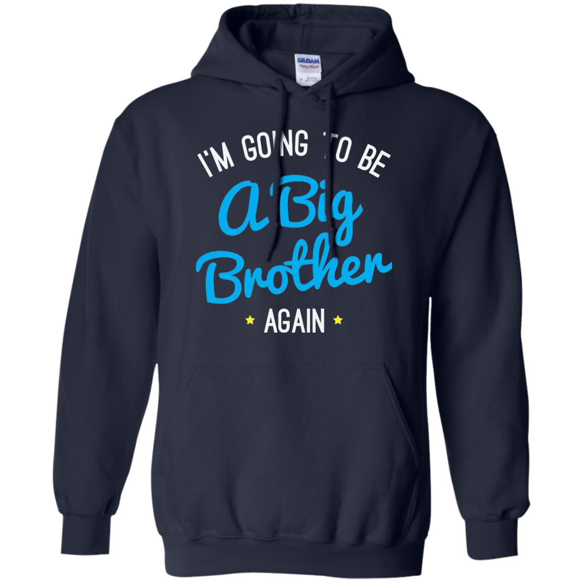 Big Brother Again T-shirt Happy New Baby Navy