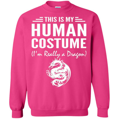 Dargon T-shirt This Is My Human Costume I_m Really A Dragon Heliconia