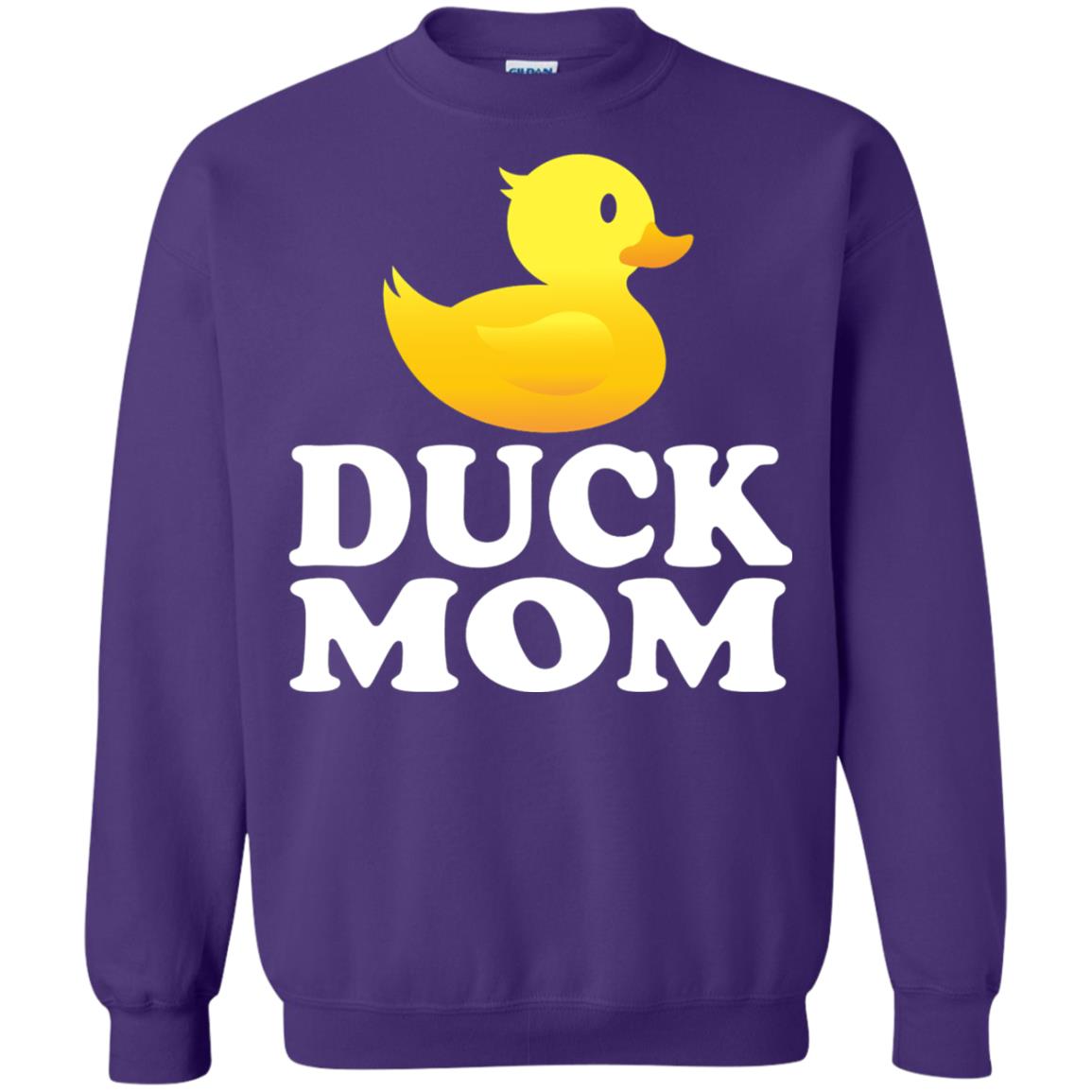 Duck Mom Funny Bird Lover T-shirt Purple