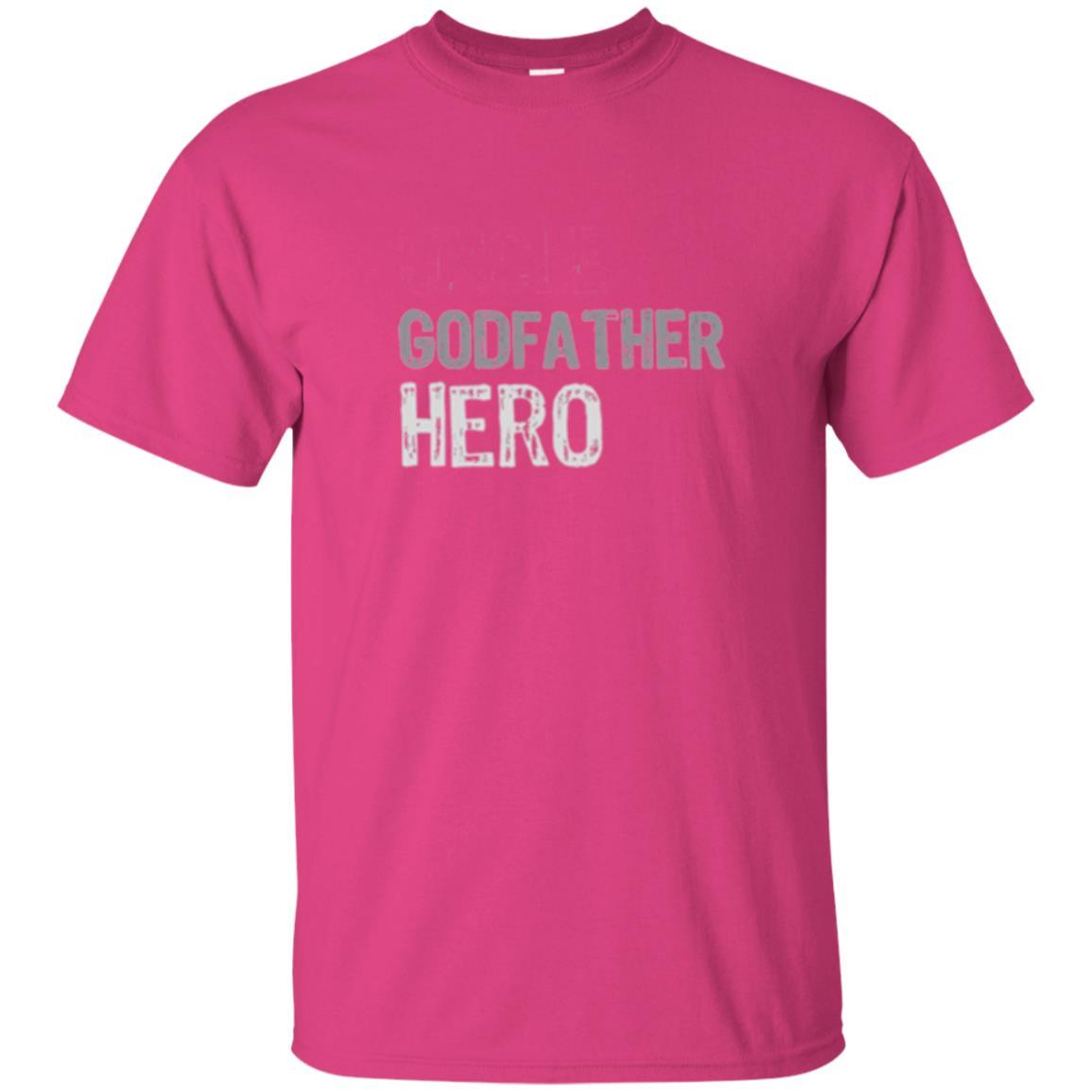 Daddy T-shirt Uncle Godfather Hero T-shirt Heliconia