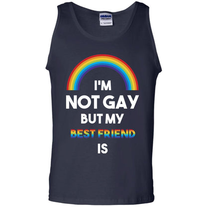 Im Not Gay But My Best Friend Is Lgbt T-shirt Navy
