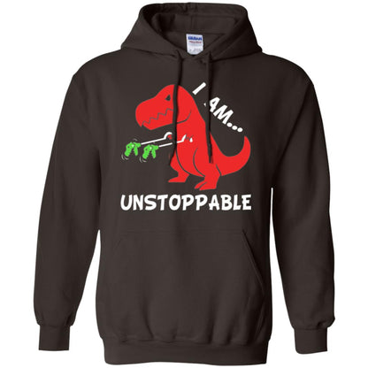 I Am Unstoppable T-shirt Dark Chocolate
