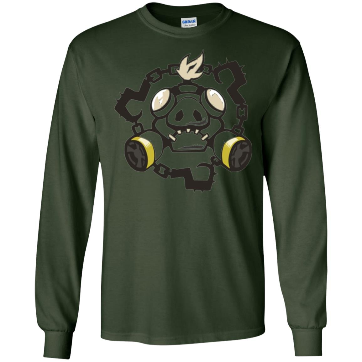 Overwatch Roadhog Chains Spray T-shirt Forest Green