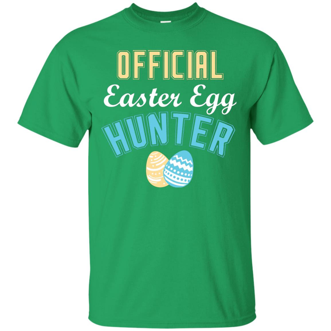 Official Easter Egg Hunter Easter Holiday T-shirt Irish Green