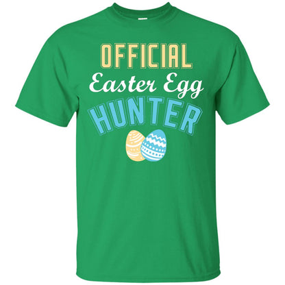 Official Easter Egg Hunter Easter Holiday T-shirt Irish Green