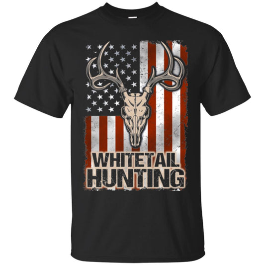 Whitetail Hunting T-shirt Black