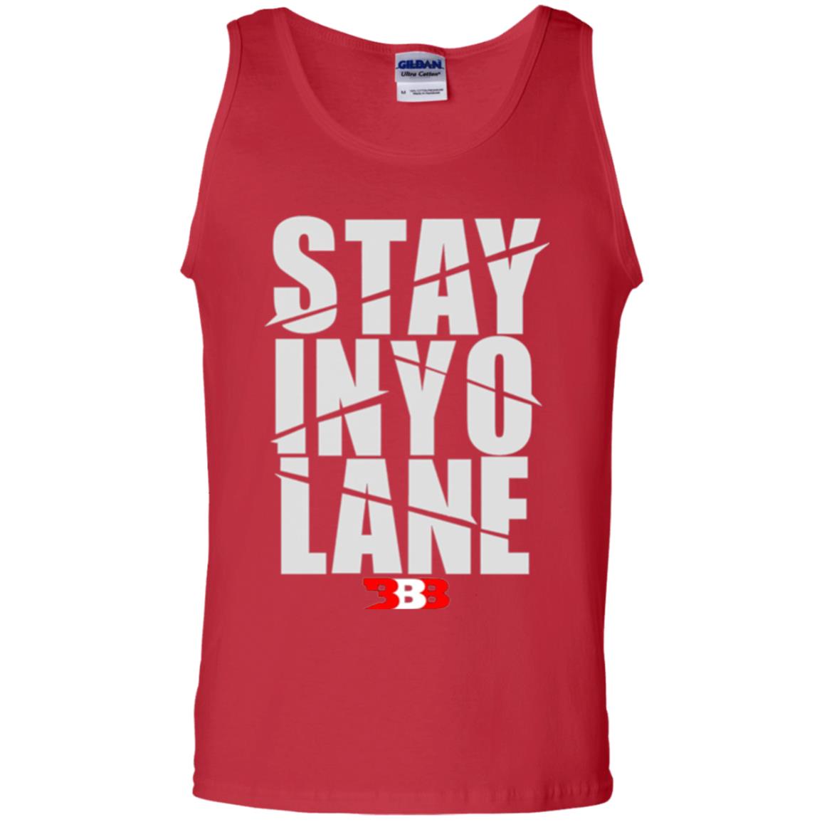 Stay In Yo Lane T-shirt Red