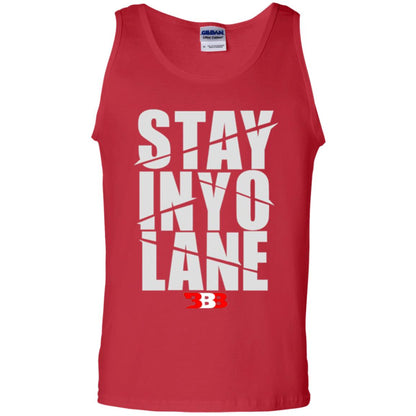 Stay In Yo Lane T-shirt Red
