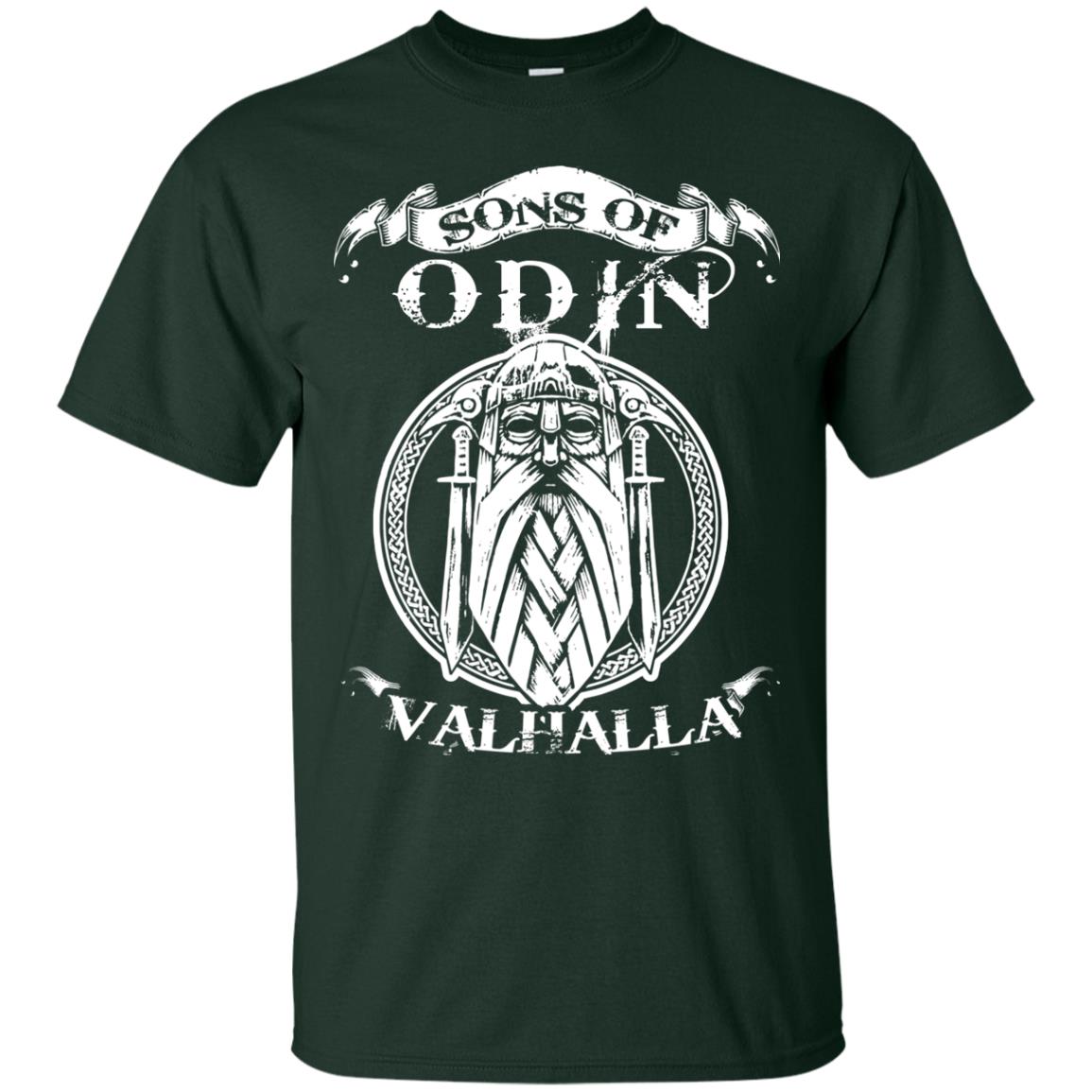 Sons Of Odin Valhalla Viking T-shirt Forest