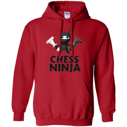 Funny Chess Ninja T-shirt Red