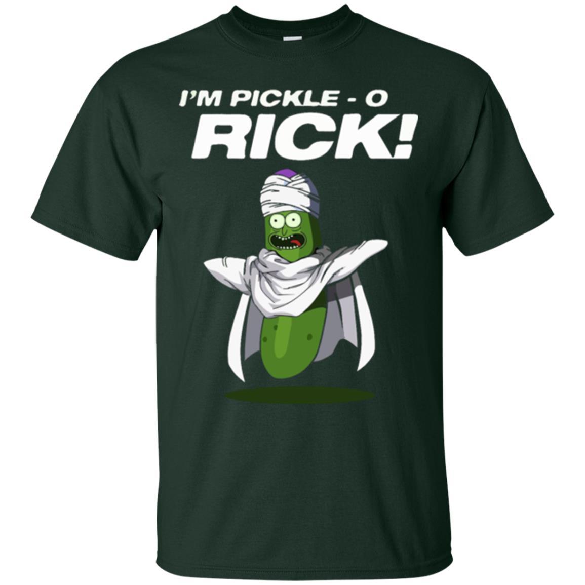 Rick Morty T-shirt I'm Pickle O Rick Forest Green
