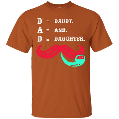 Daddy And Daughter Dad Shirt For Father_s Day Texas Orange