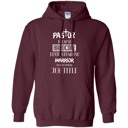 Pastor Because Hardcore Devil Stomping T-shirt Maroon