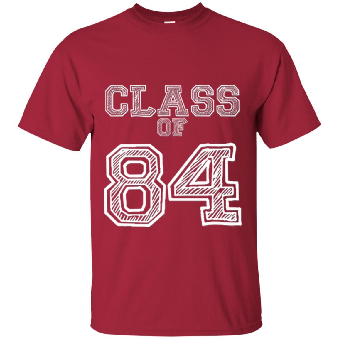 Class Of 1984 Reunion T-shirt Cardinal