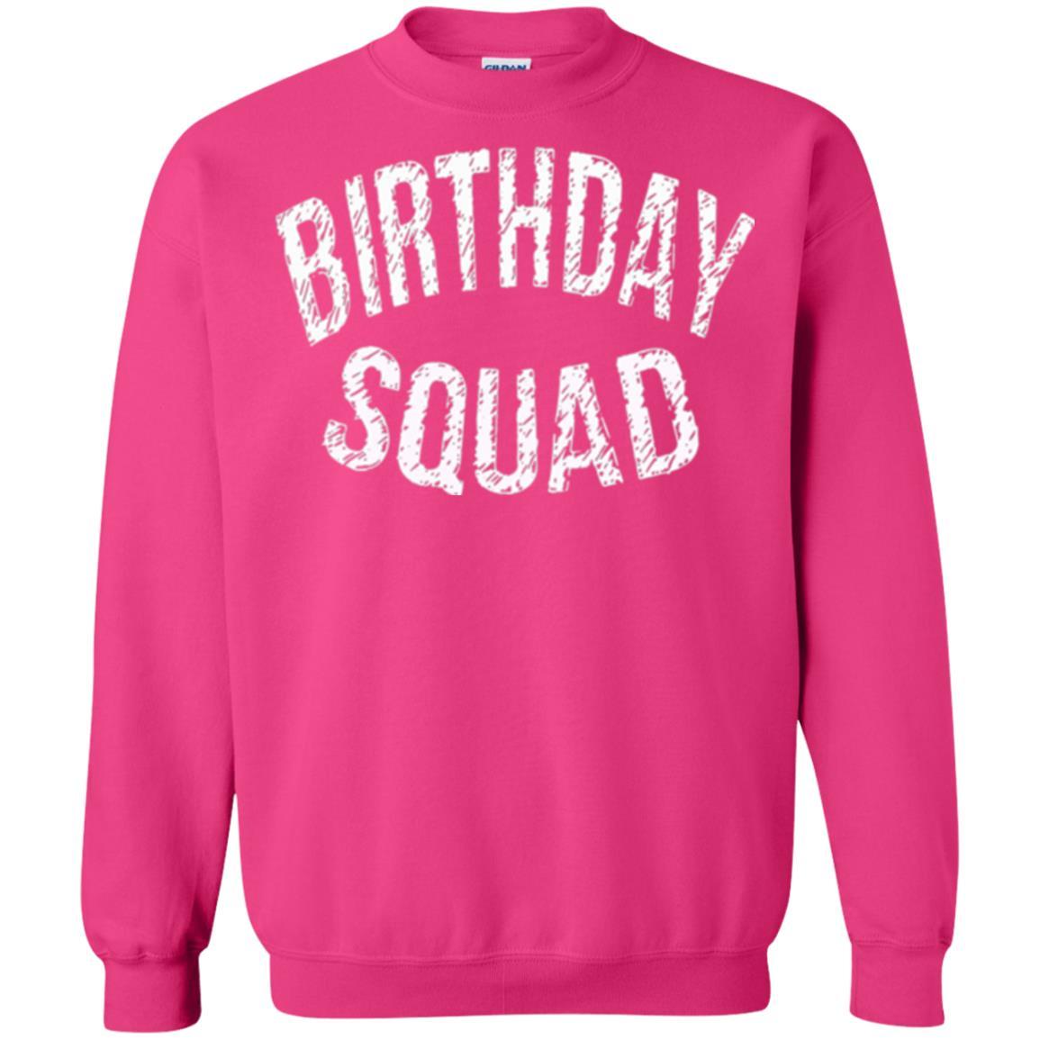 Birthday Squad T-shirt Heliconia