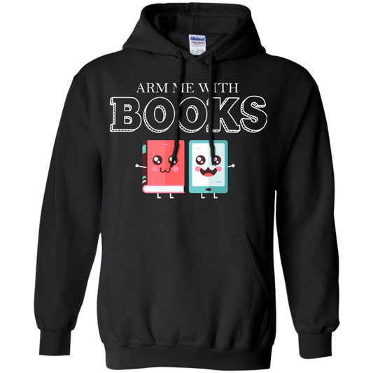 Arm Me With Books Gun Control T-shirt Black