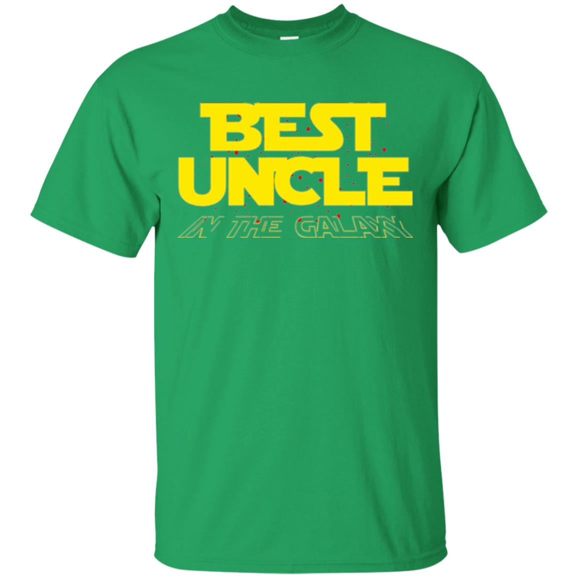 Uncle T-shirt Best Uncle In The Galaxy Irish Green