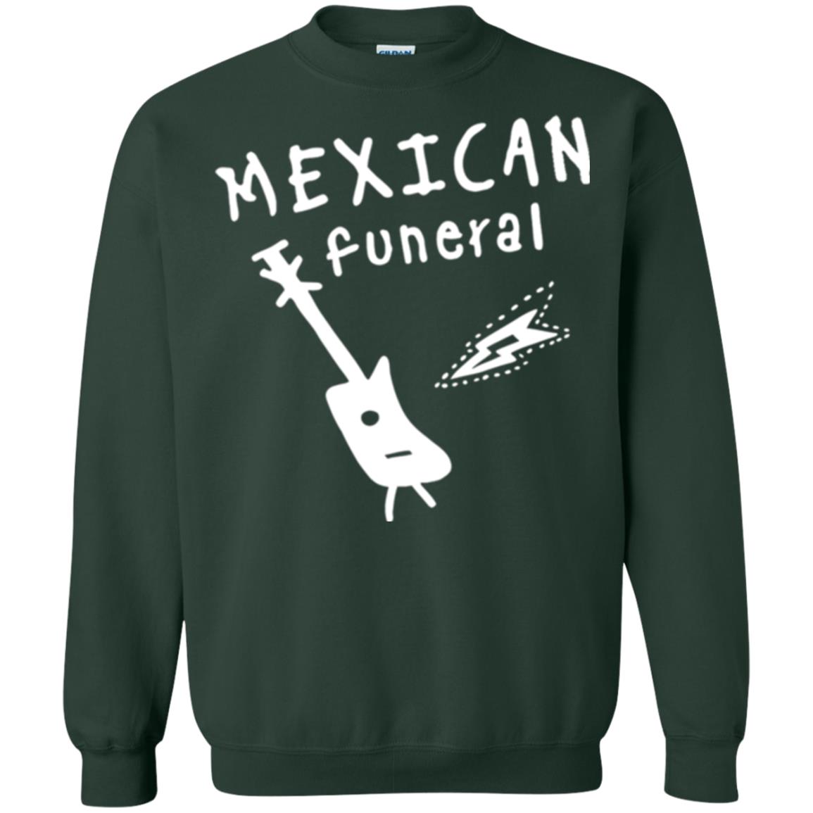 Musican T-shirt Mexican Funeral Dirk Gently Band Forest Green