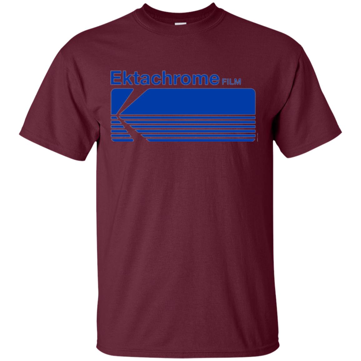 Logo T-shirt Vintage Ektachrome Film Maroon