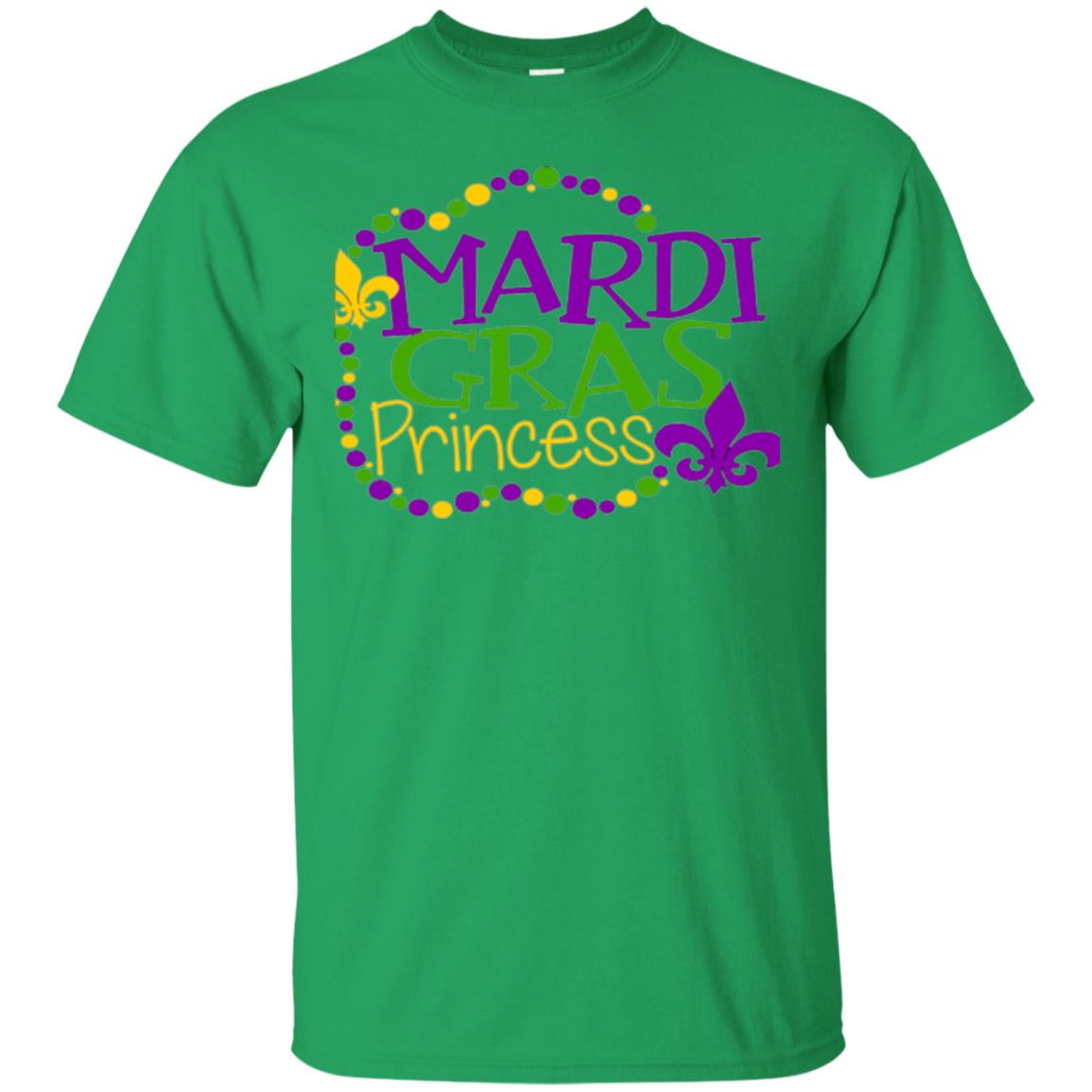 Mardi Gras Princess T-shirt Irish Green