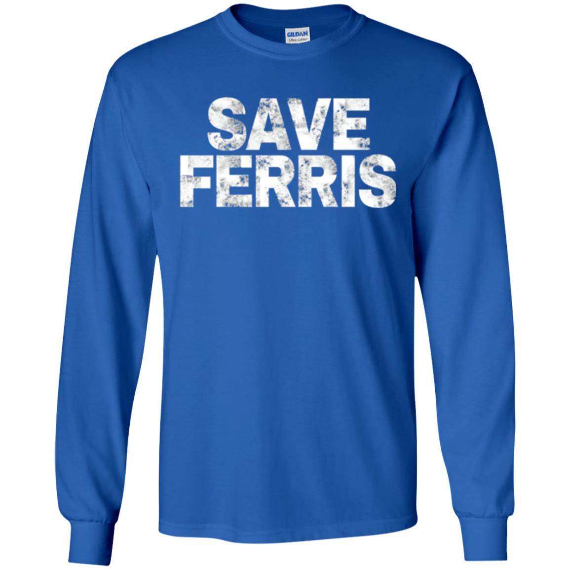 Movie T-shirt Save Ferris 80s Royal