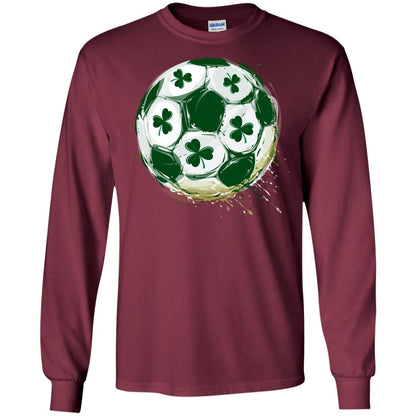 Shamrocks Ball Saint_s Patrick_s Day Gift Shit For Boys Maroon