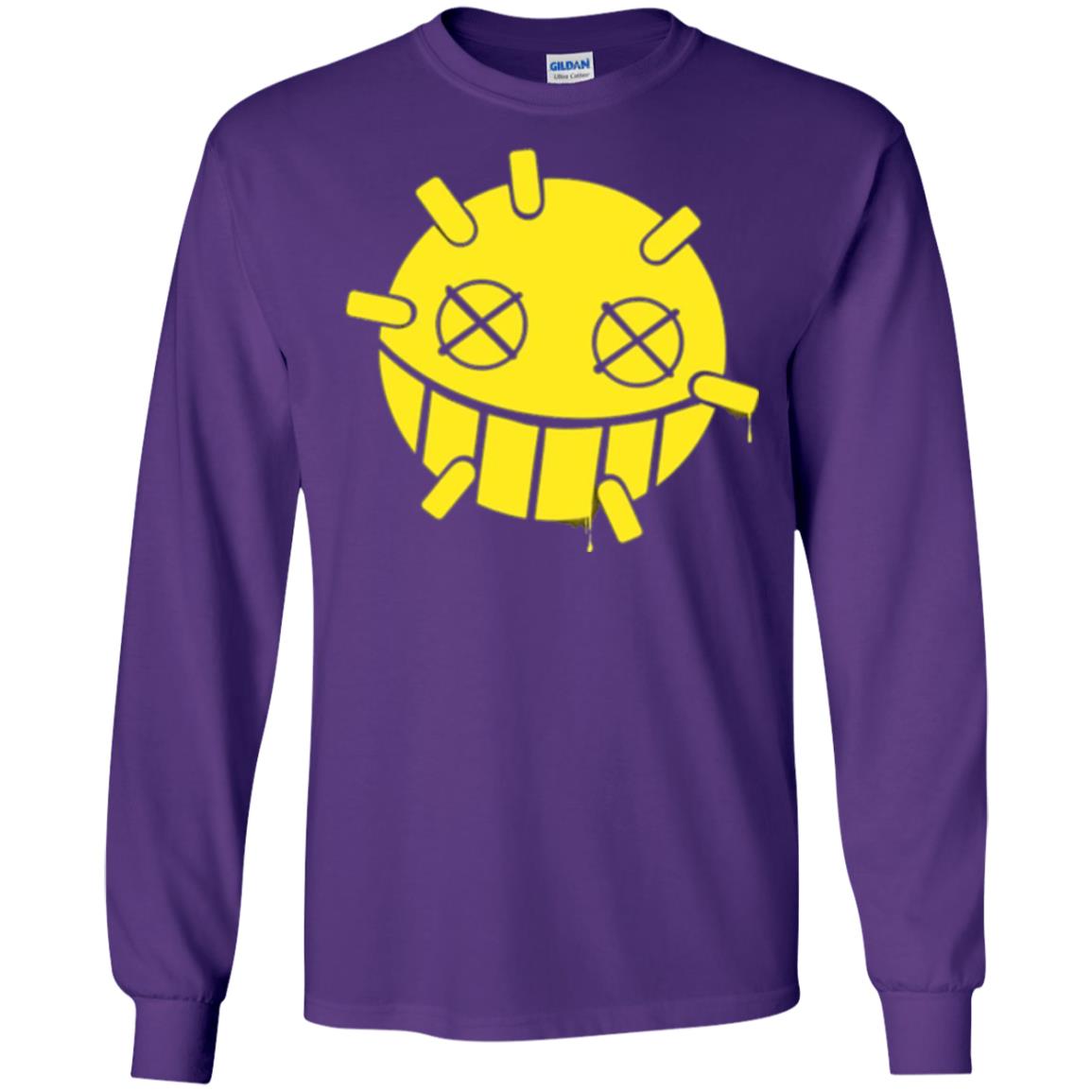 Overwatch Junkrat Smiley Spray T-shirt Purple