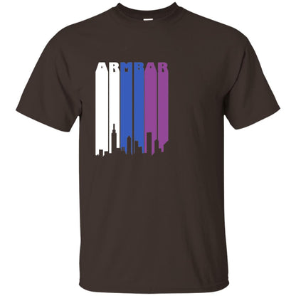 Bjj Brazilian Jiu Jitsu Armbar City T-shirt Dark Chocolate