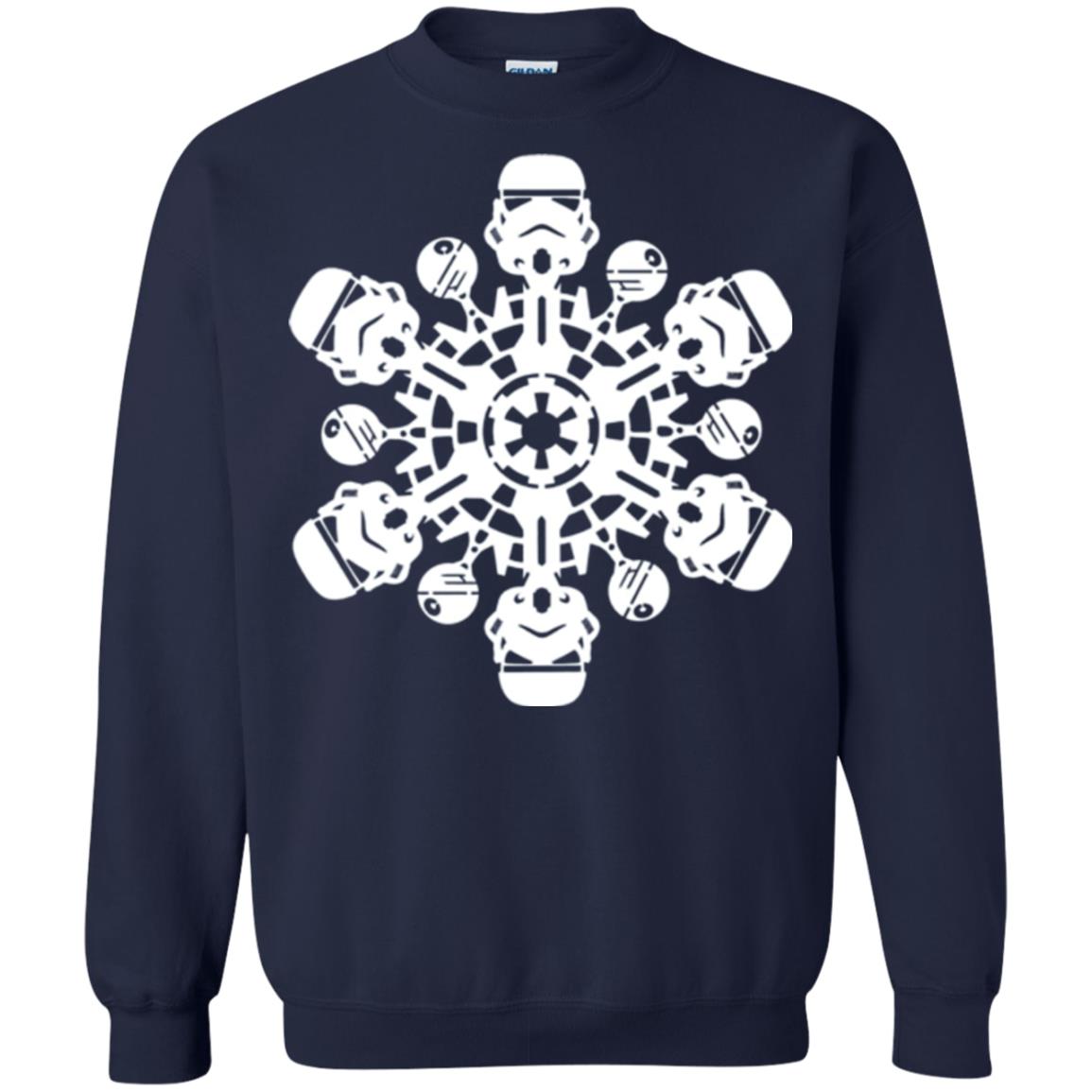 Christmas T-shirt Star Wars Stormtrooper Snowflake Navy