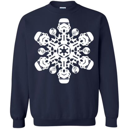 Christmas T-shirt Star Wars Stormtrooper Snowflake Navy