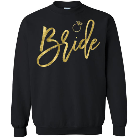 Bride Party With Ring T-shirt Black