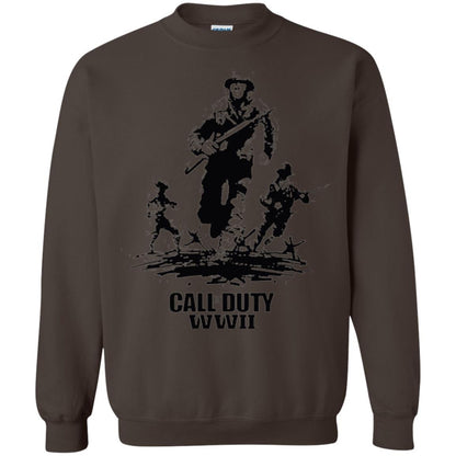 Military T-shirt Call Of Duty Wwii Dark Chocolate