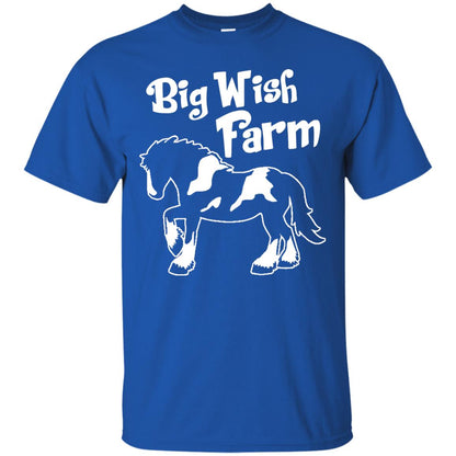 Big Wish Farm Horse Shirt Royal