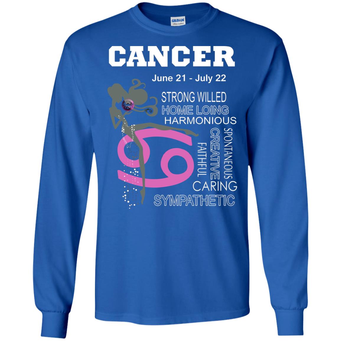 Cancer Strong Willed Home Loing Harmonious Faithful Creative Spontaneous Caring Sympathetic Royal