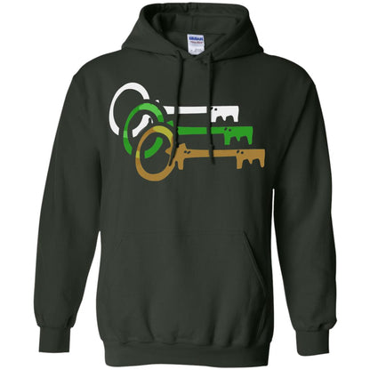 Player One Ready Keys Gamer T-shirt Forest Green