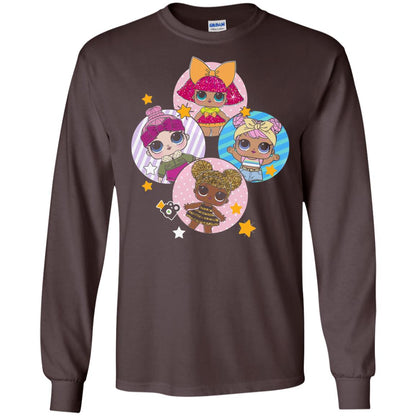 Dolls Lol Birthday #squadgoals Doll Lover T-shirt Dark Chocolate