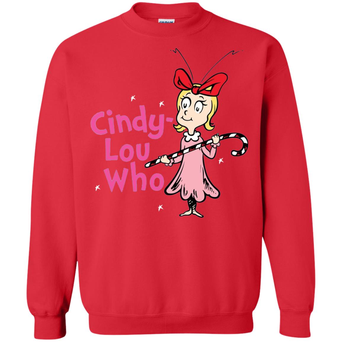 Dr. Seuss Cindy-lou Who T-shirt Red
